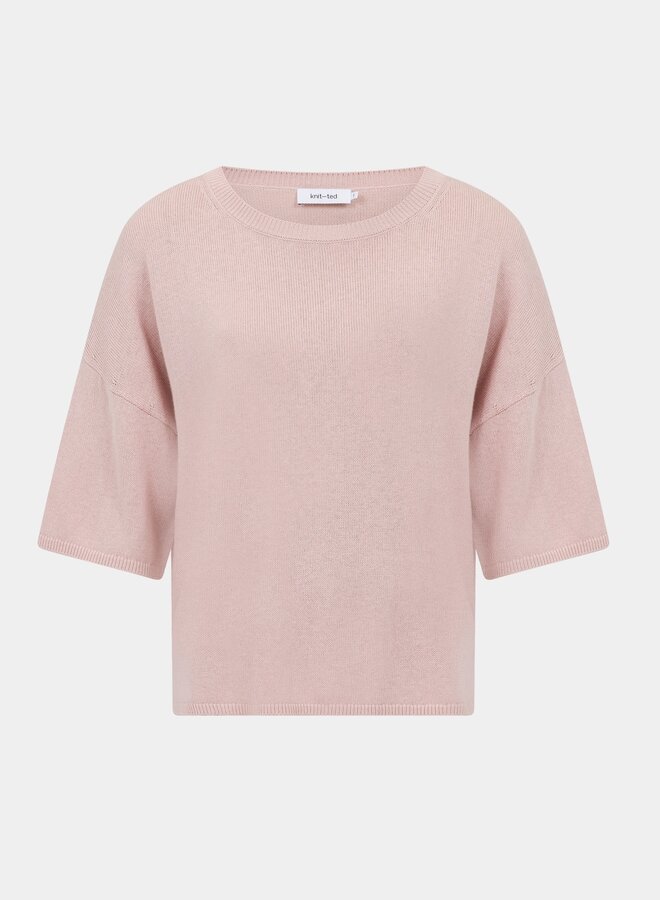 Knit-ted ilona pullover vintage rose