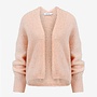 Knit-ted becky cardigan soft rose