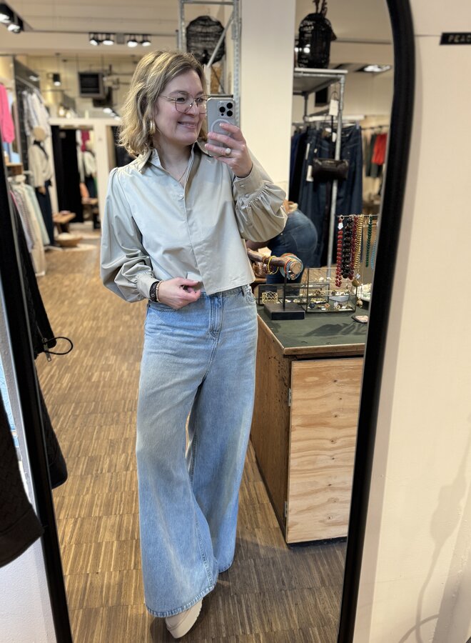 Ibana blouse jenia ostra beige