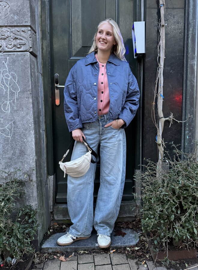 Moss S6 chista jacket vintage indigo