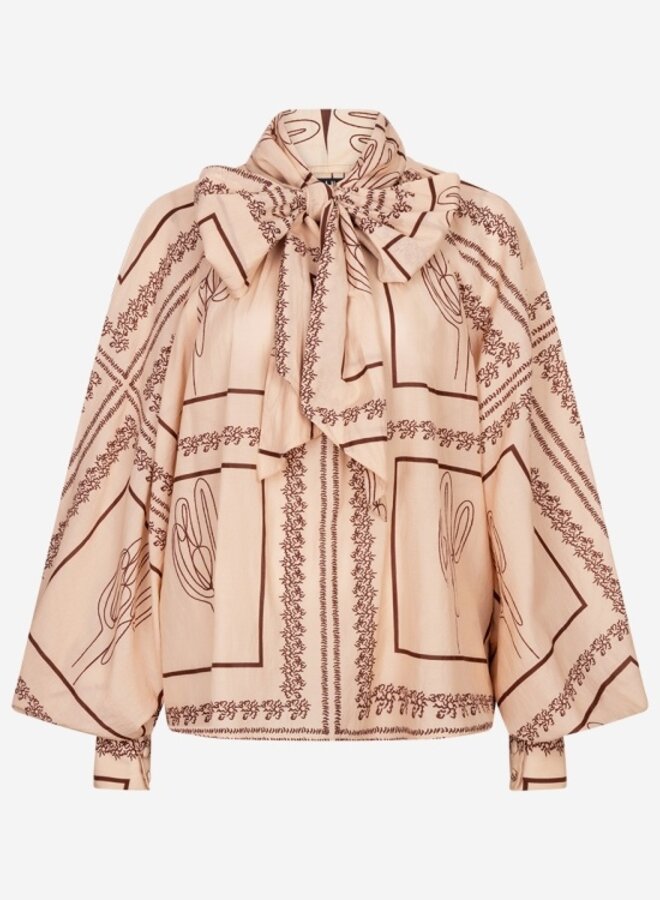 Ibana blouse tiara desert ventana