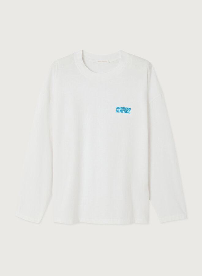American V. S26 gix02C longsleeve blanc
