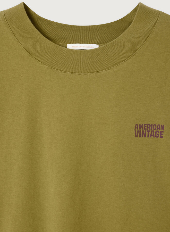 American V. gix02 t-shirt mixed herbes