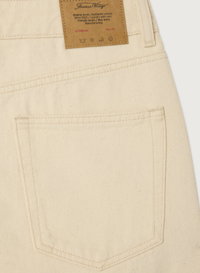 American V. S26 snop11 jeans ecru