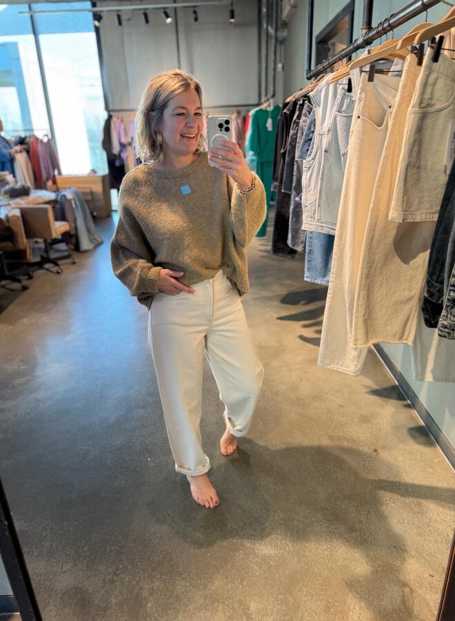 American V. S26 snop11 jeans ecru