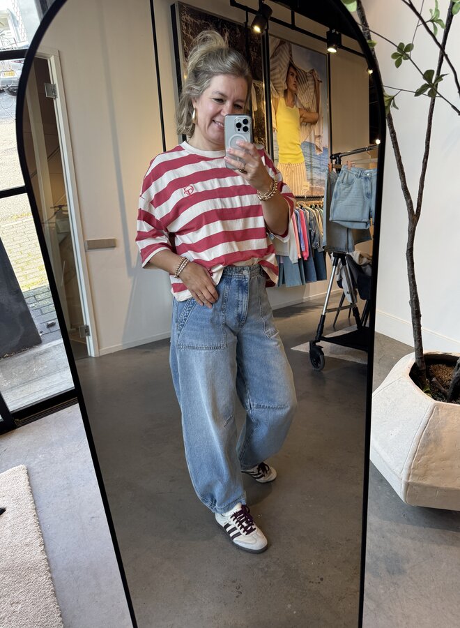 Circle loren jeans blue wash