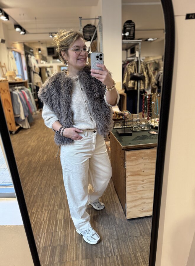 American V. S26 snop11 jeans ecru