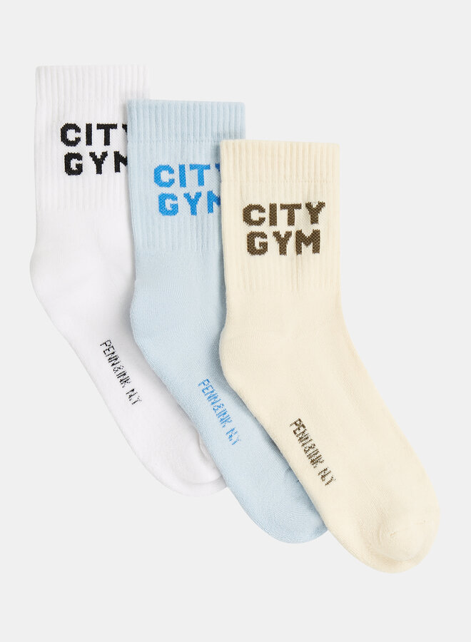 Penn&Ink S26F1852 socks 3-pack 39-42 multicolor