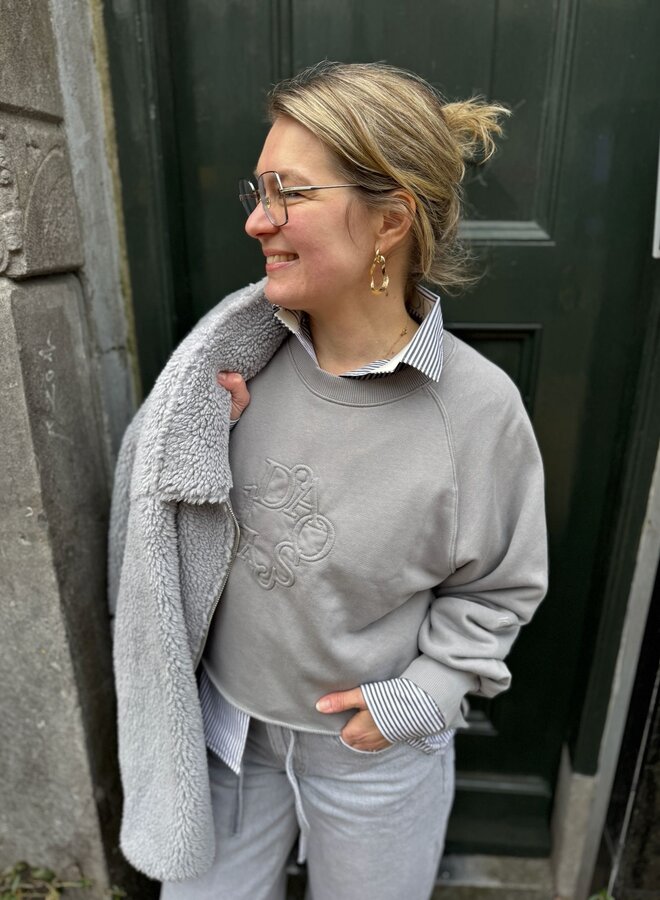 10days LA sweater curly 10 light graphite