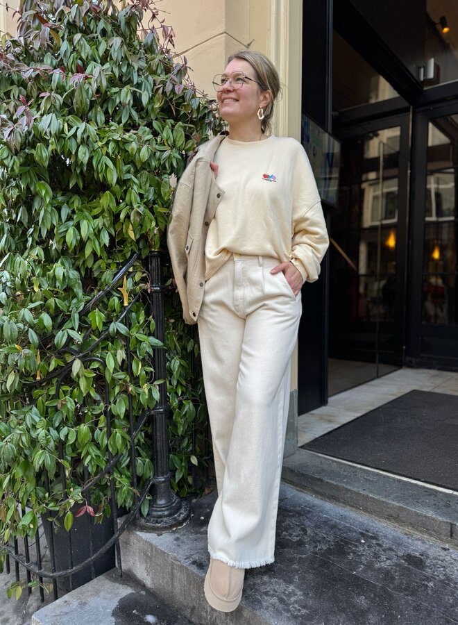 American V. S26 atu03B sweater ecru