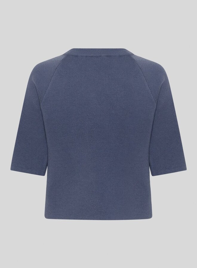 Moss aubree east 2/4 cardigan vintage indigo