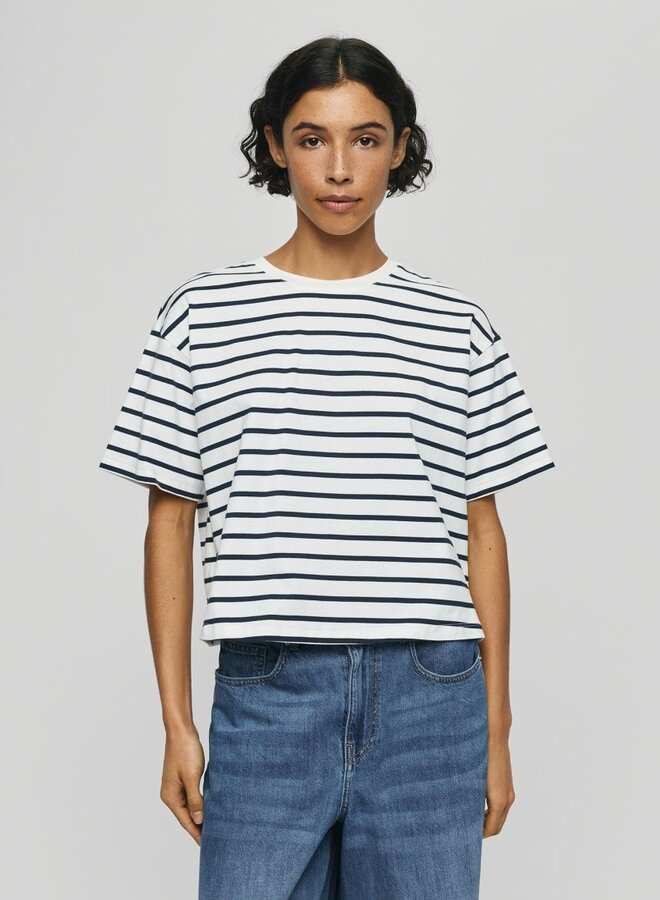 Moss leana tee STP egret/sky cap