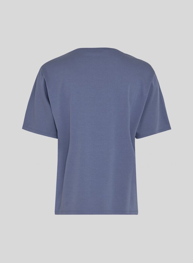 Moss melea icon tee indigo denim