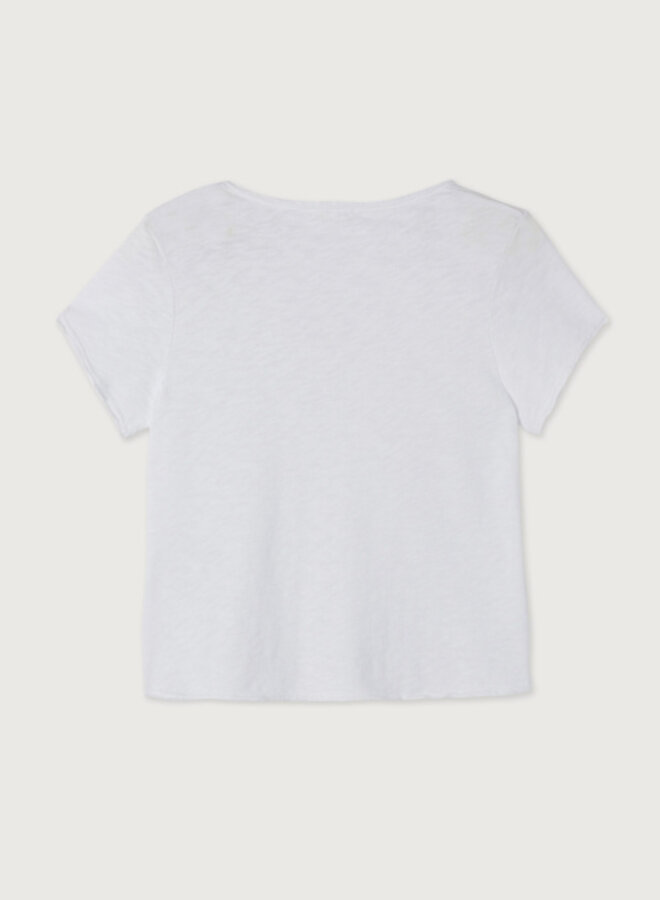 American V. son02A t-shirt blanc