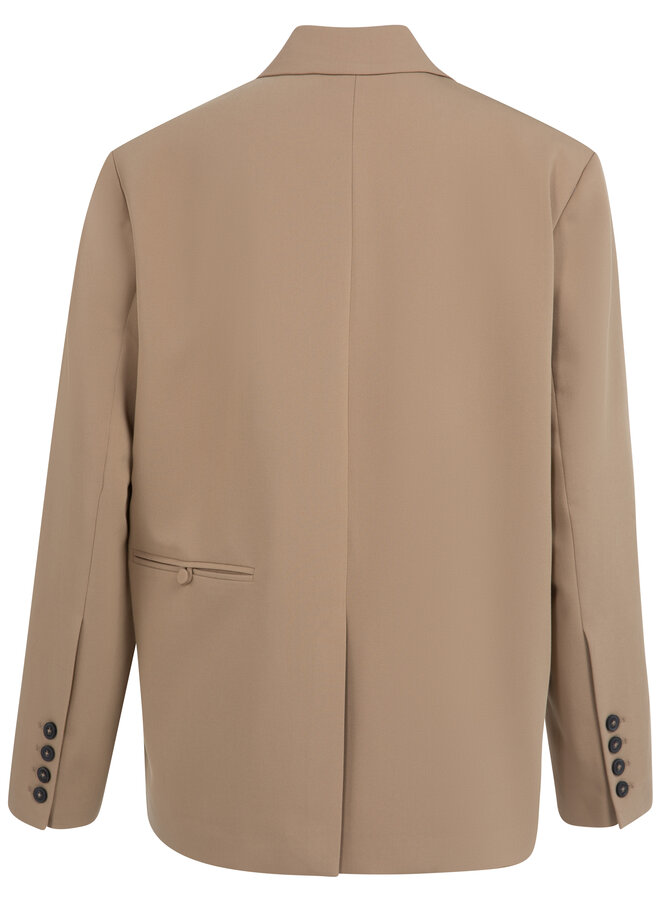 Yaya oversized blazer khaki green