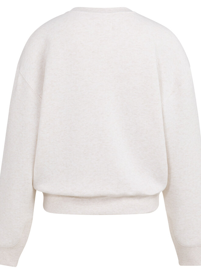 Yaya sweater with artwork beige