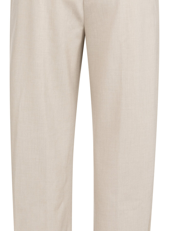 Yaya trousers double belt beige