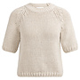 Yaya chunky knit sweater beige
