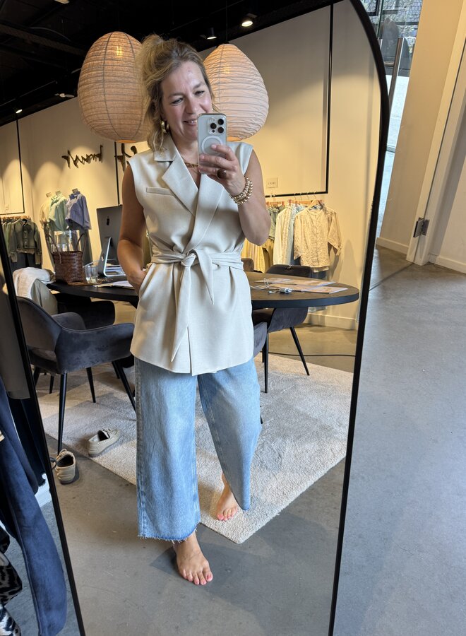 Circle of Trust maja gilet safari tan