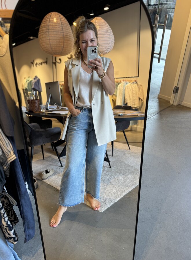 Circle of Trust maja gilet safari tan