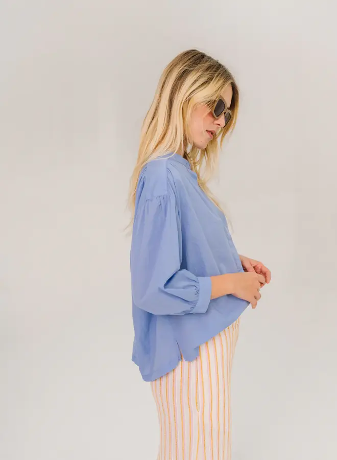 Sacrecoeur blouse carla bleu