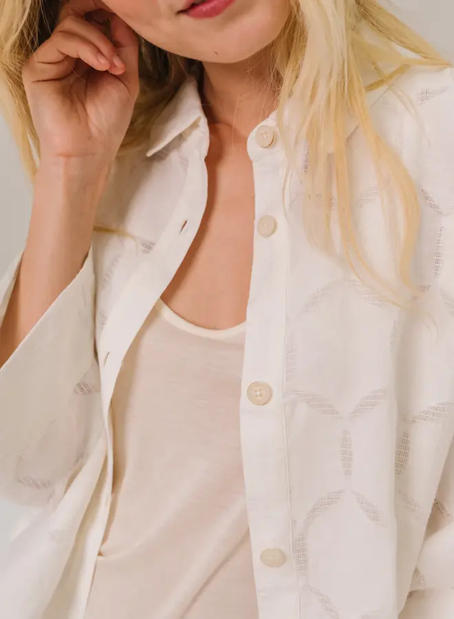 Sacrecoeur blouse laelia blanc