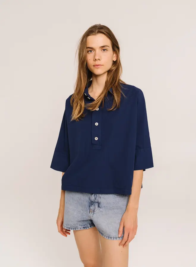 Sacrecoeur blouse jodie bleu