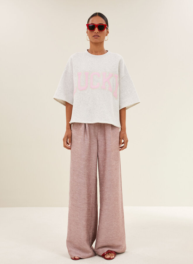 By Bar willow lucky top light grey