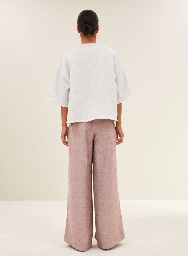 By Bar willow lucky top light grey