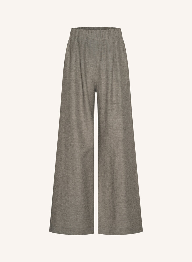 By Bar benji silky stripe pant black stripe