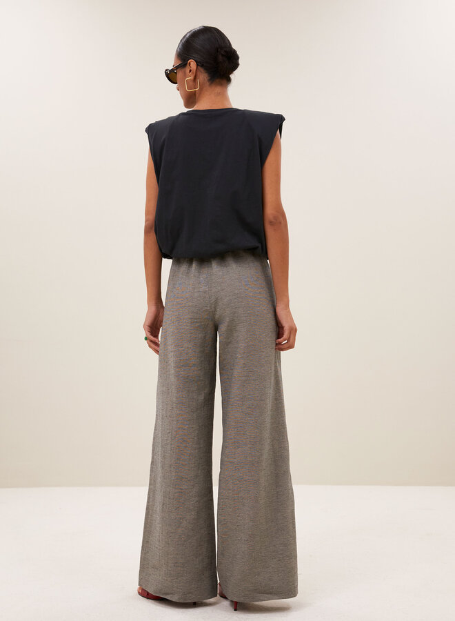 By Bar benji melange pant charcoal