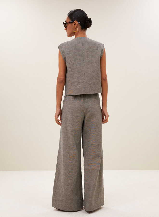 By Bar benji melange pant charcoal