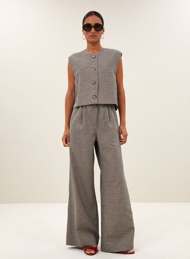 By Bar nori gilet charcoal