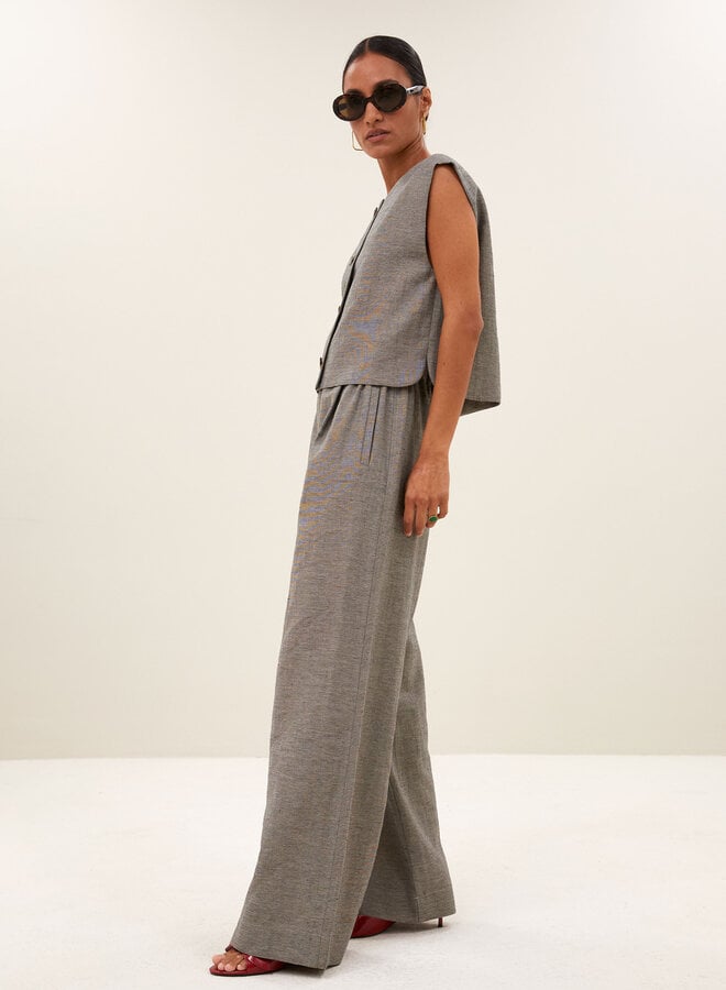 By Bar nori gilet charcoal