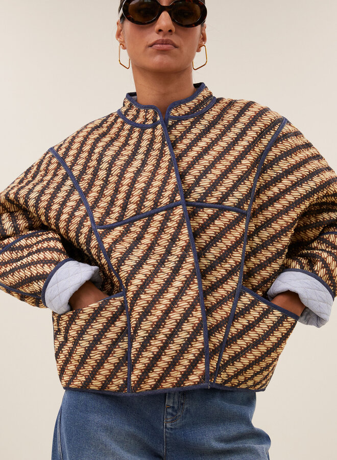 By Bar blossom manilla jacket