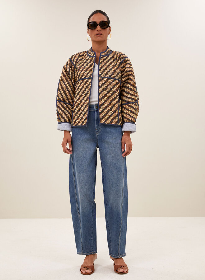 By Bar blossom manilla jacket