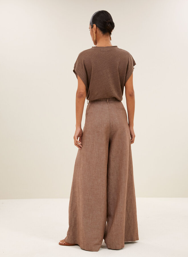 By Bar mason linen top iced coffee