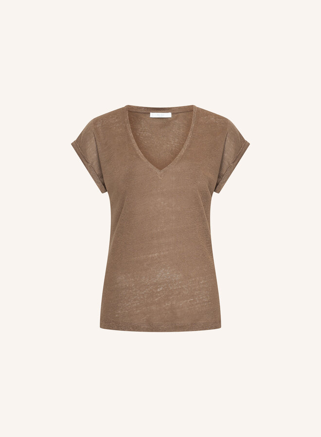 By Bar momi linen top iced coffee