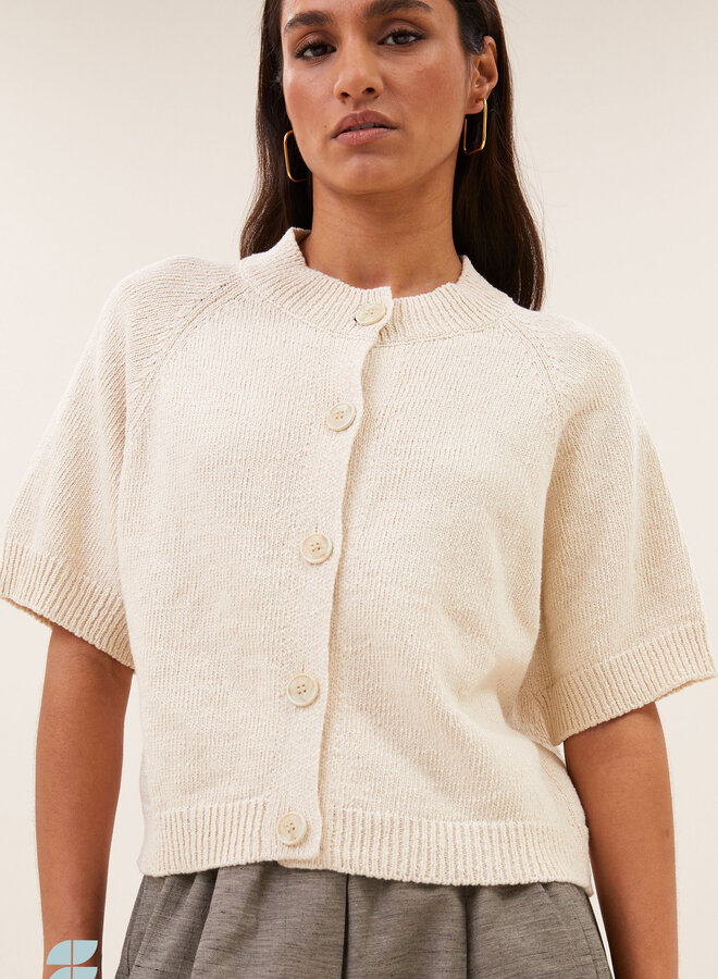 By Bar selma cardigan almond