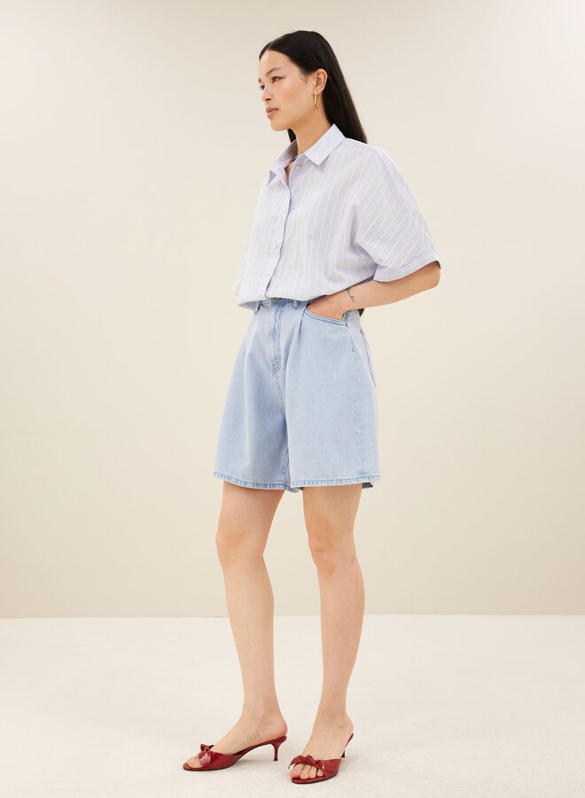 By Bar elisa light denim shorts