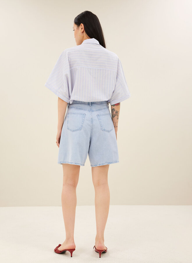 By Bar elisa light denim shorts