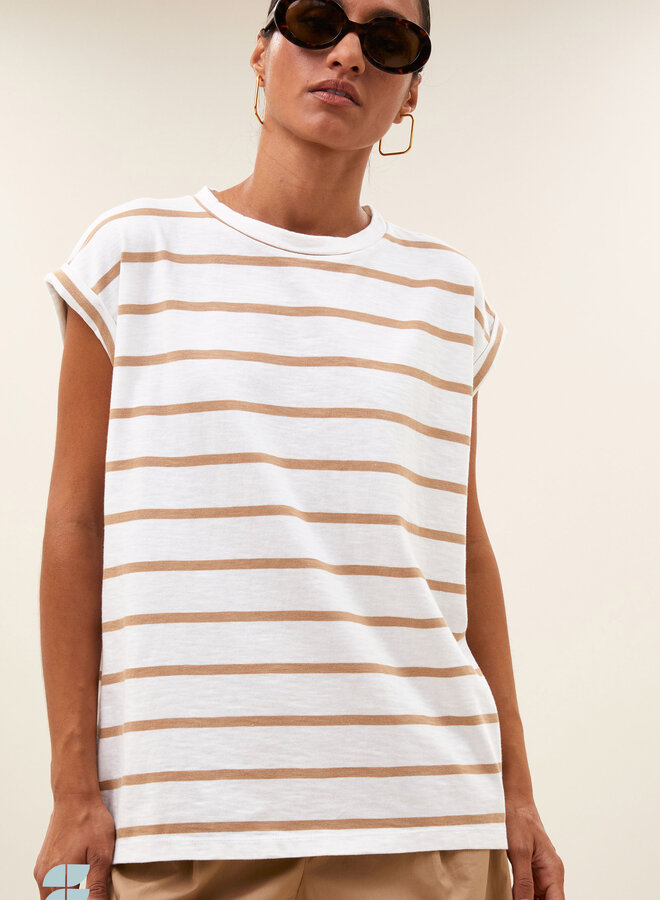 By Bar tobi top desert stripe
