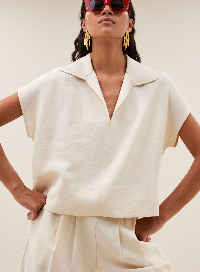 By Bar zia blouse cream