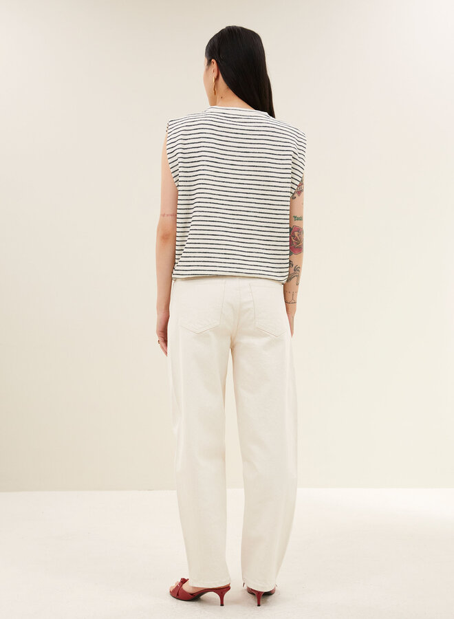 By Bar diede jersey top black stripe