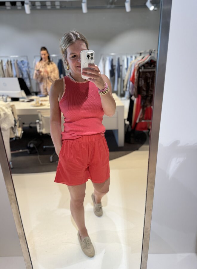 Ibana timora top rosa coral