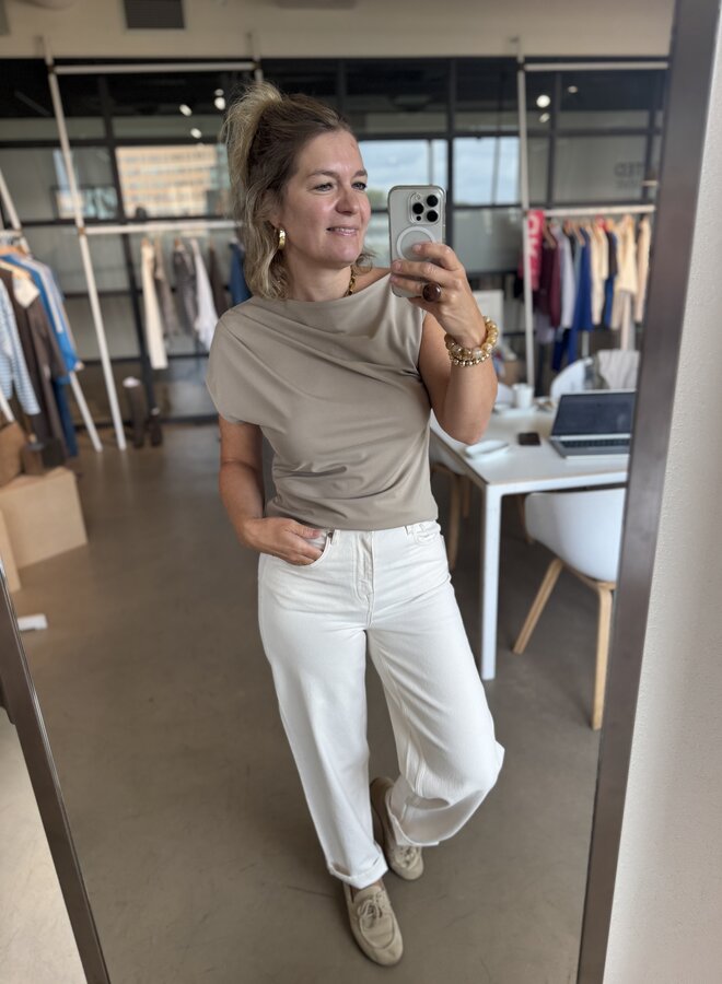 SF molly ss top weathered teak