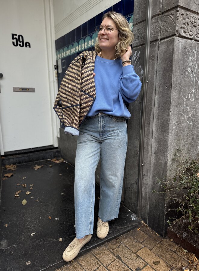 By Bar malyn sweater city blue