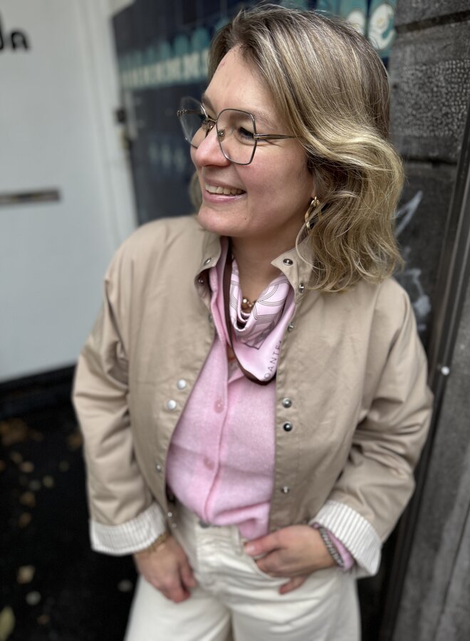 Dante6 eloy cardigan blossom pink