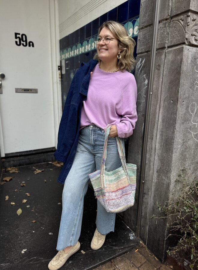 Circle boston denim jeans blue