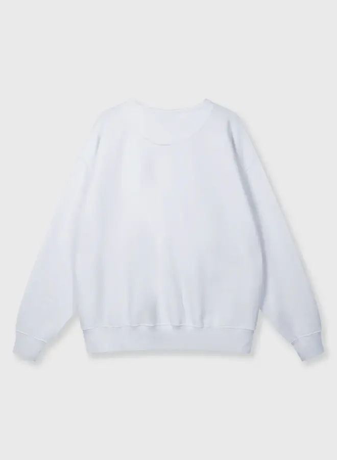 10days S262 statement sweater smile white